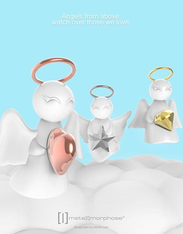 Metalmorphose Keychain - Love Angel