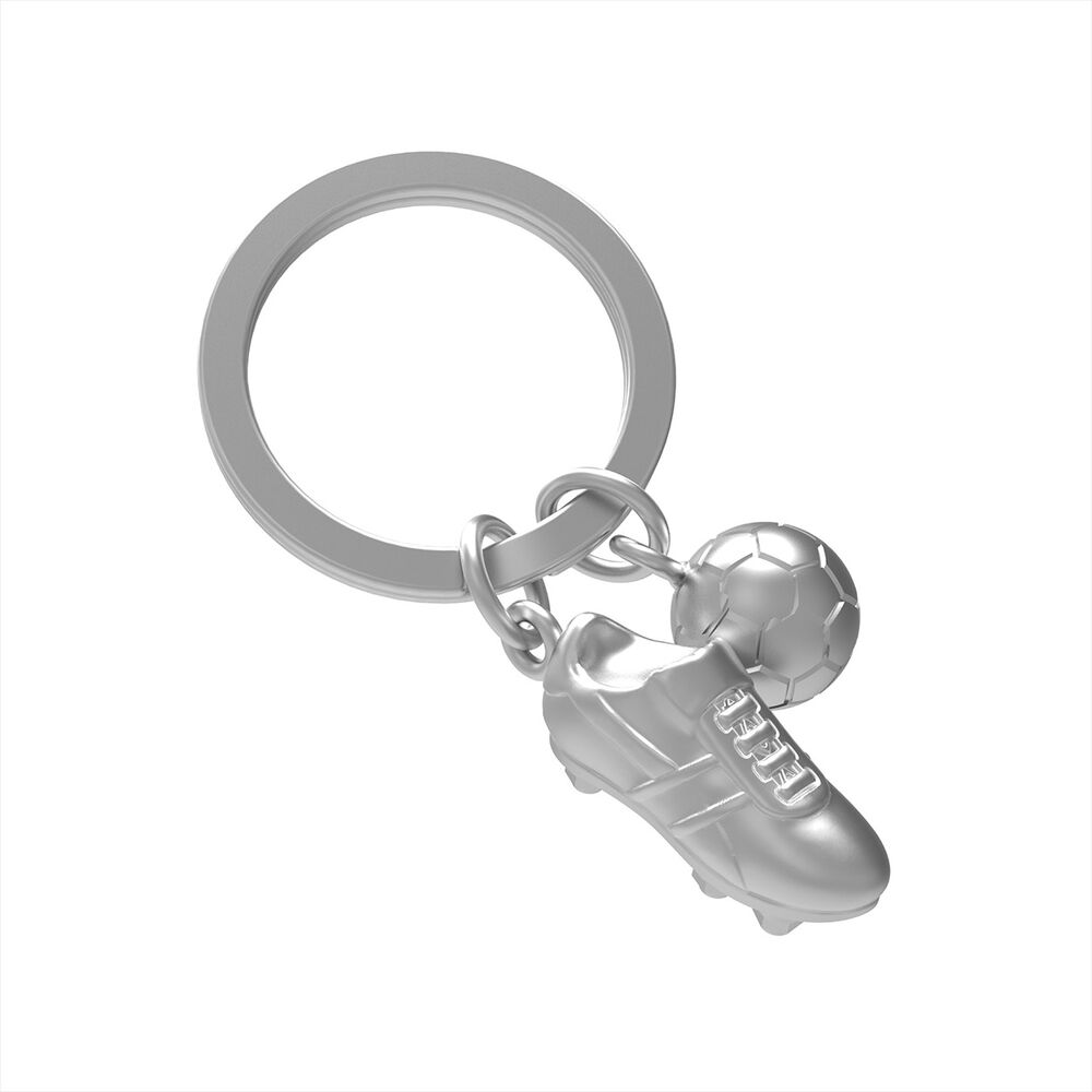 Metalmorphose Keychain - Soccer Boots and Ball