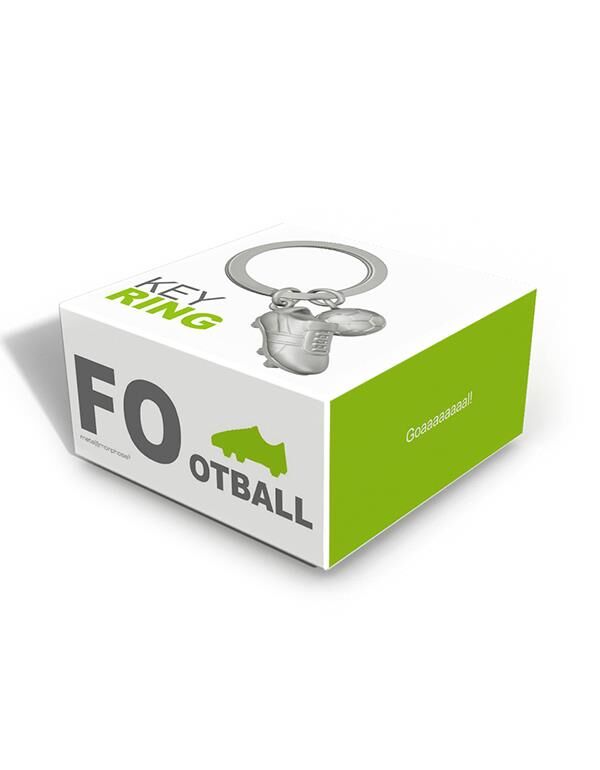 Metalmorphose Keychain - Soccer Boots and Ball