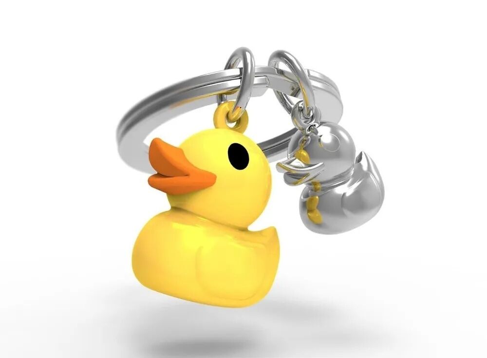 Metalmorphose Keychain - Duck Family