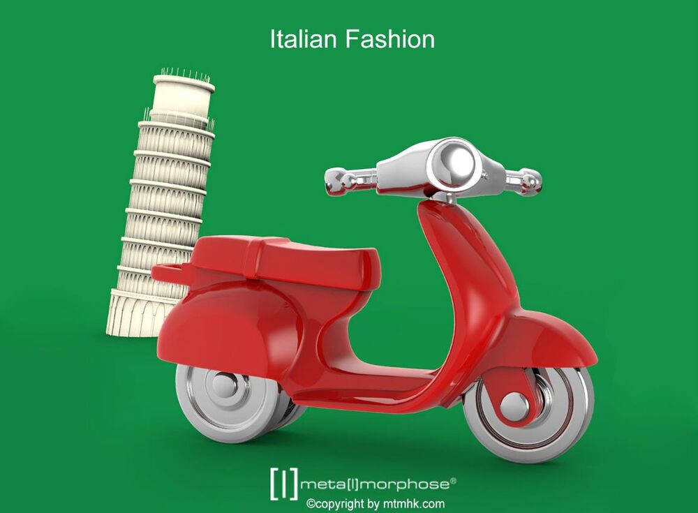 Metalmorphose Keychain - Scooter