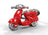 Metalmorphose Keychain - Scooter