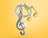 Metalmorphose Keychain - Music Notes