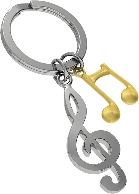 Metalmorphose Keychain - Music Notes