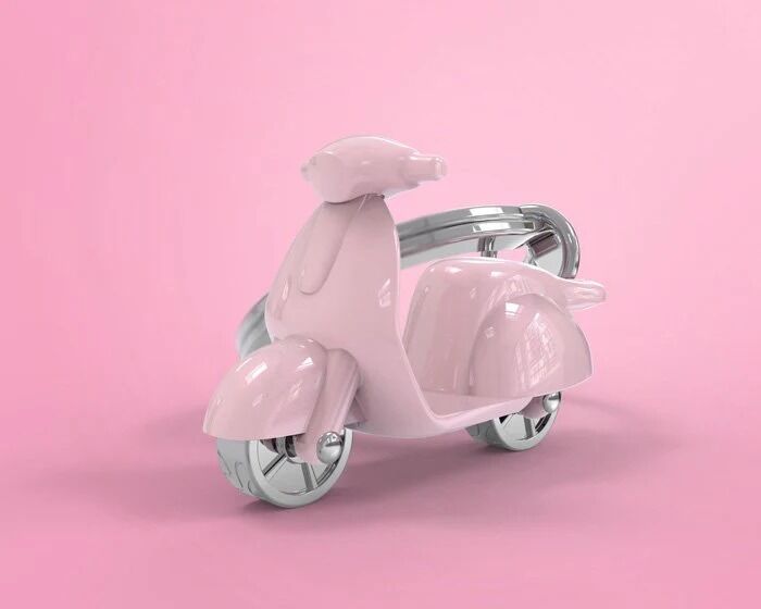 Metalmorphose Keychain - Scooter