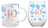 40th Birthday Mug & Stemless Wine Glass Set