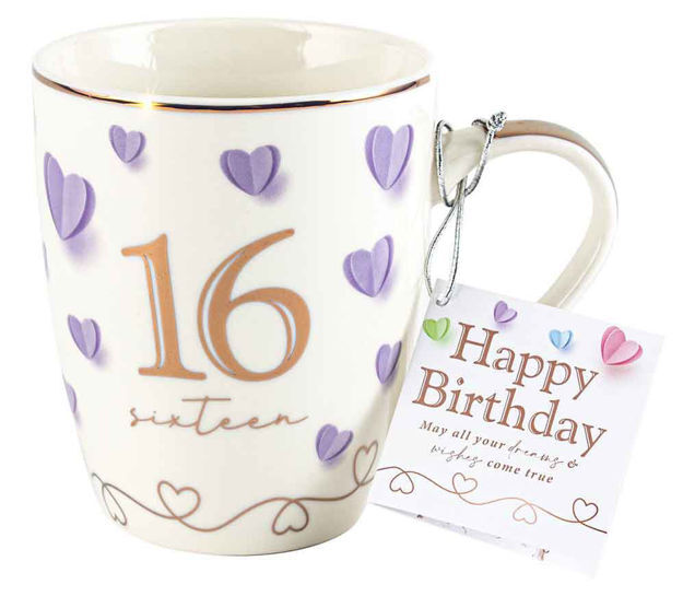 16th Birthday Sweet Heart Mug