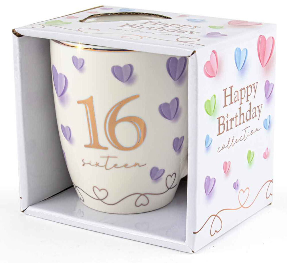 16th Birthday Sweet Heart Mug