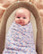 Alimrose Muslin Swaddle - Lilly Blue