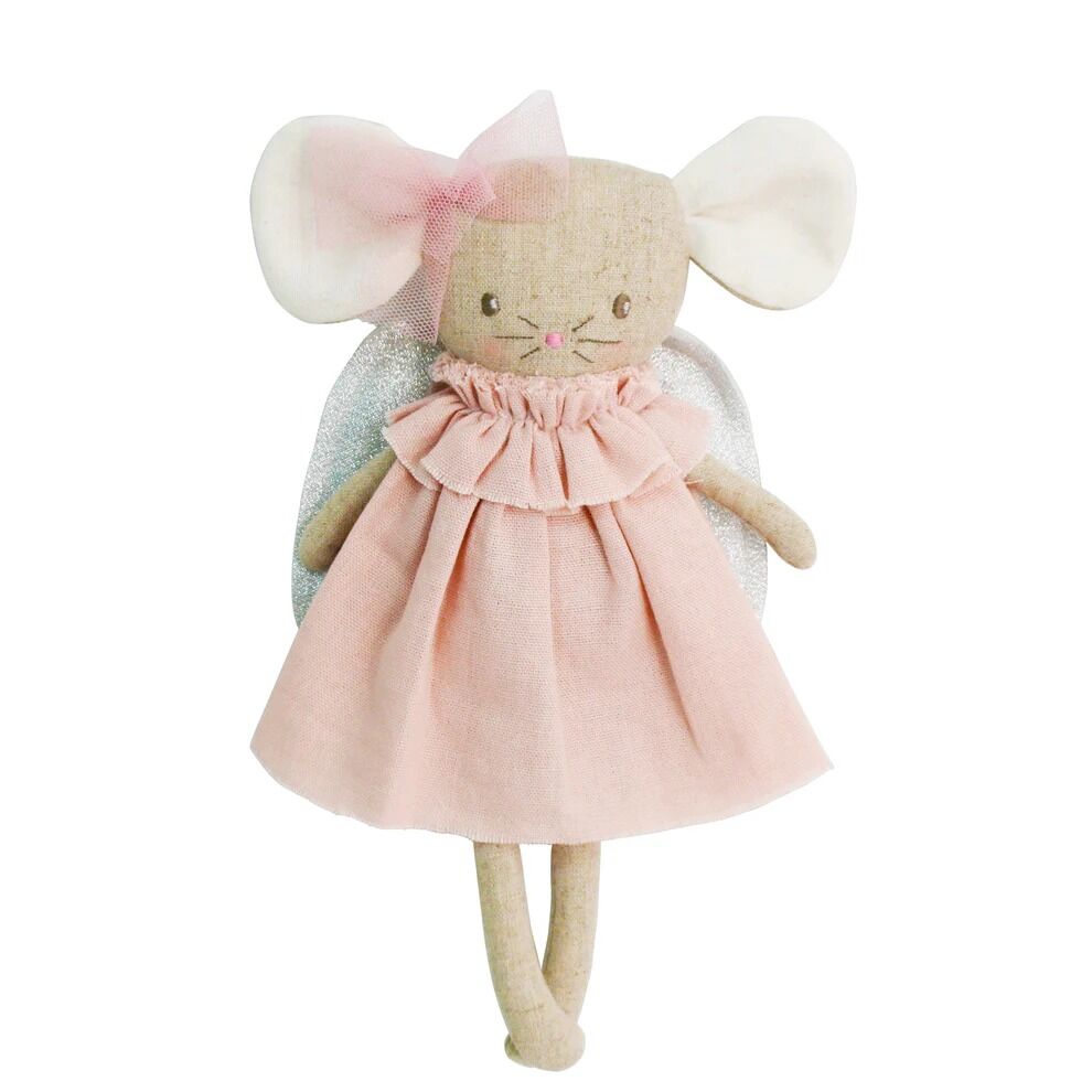 Alimrose Doll - Angel Baby Mouse - Pink Silver 25cm