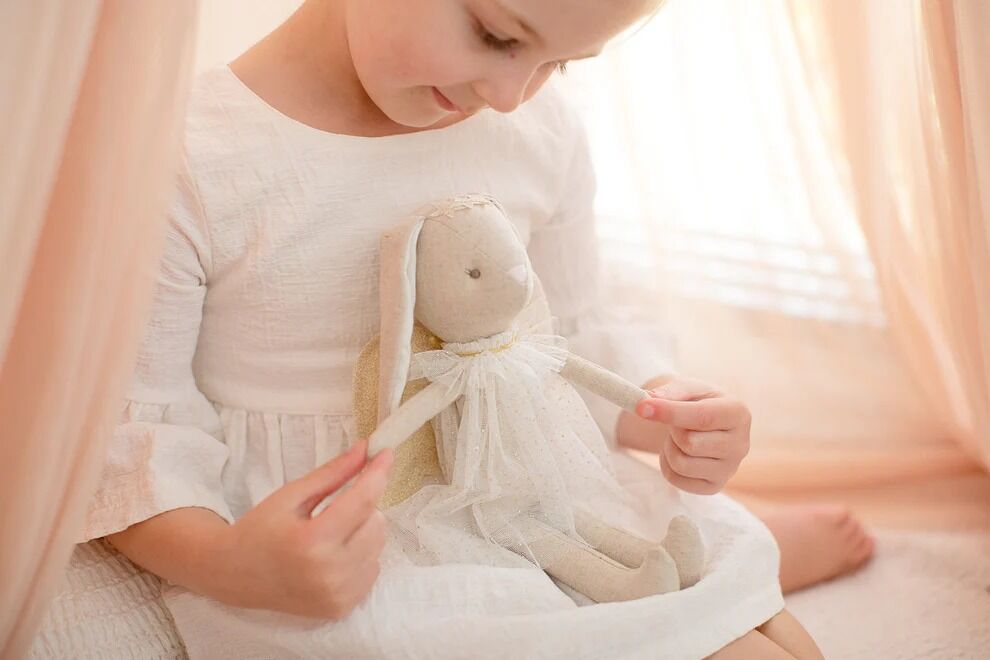 Alimrose Doll - Angel Bunny - Mini Ivory 27cm