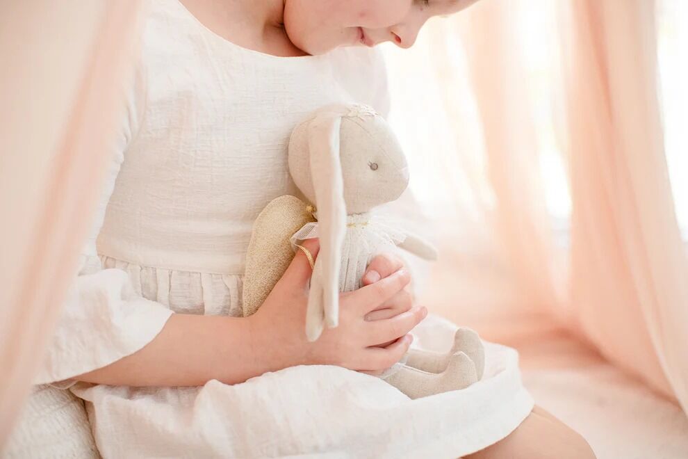 Alimrose Doll - Angel Bunny - Mini Ivory 27cm