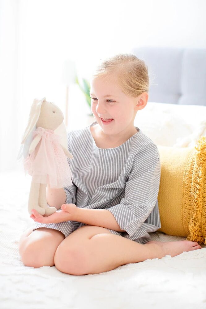 Alimrose Doll - Angel Bunny - Mini Pink 27cm