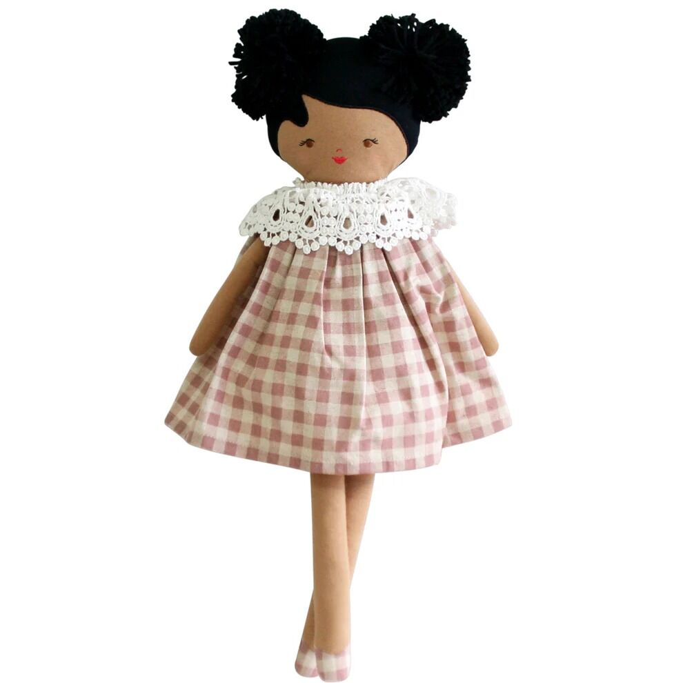 Alimrose Doll - Aggie - Rose Check 45cm