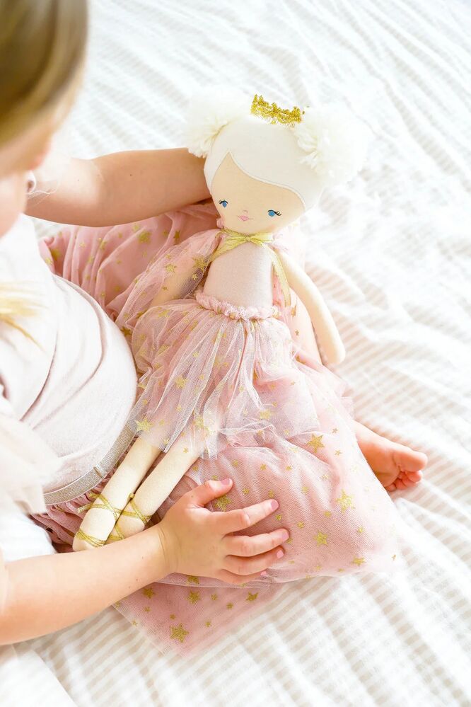 Alimrose Doll - Poppy Princess - Blonde Blush 48cm