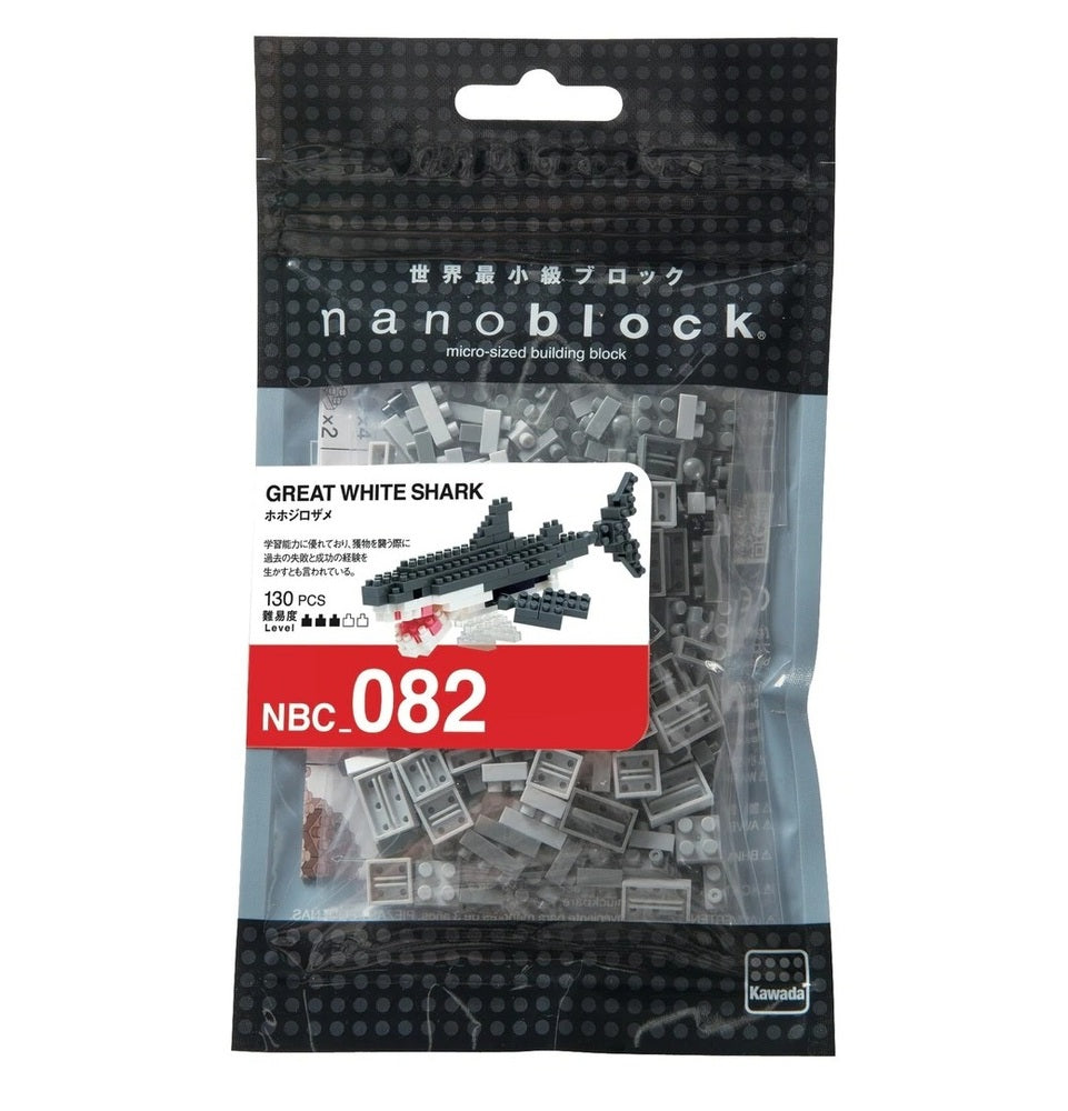 Nanoblock Animals - Great White Shark