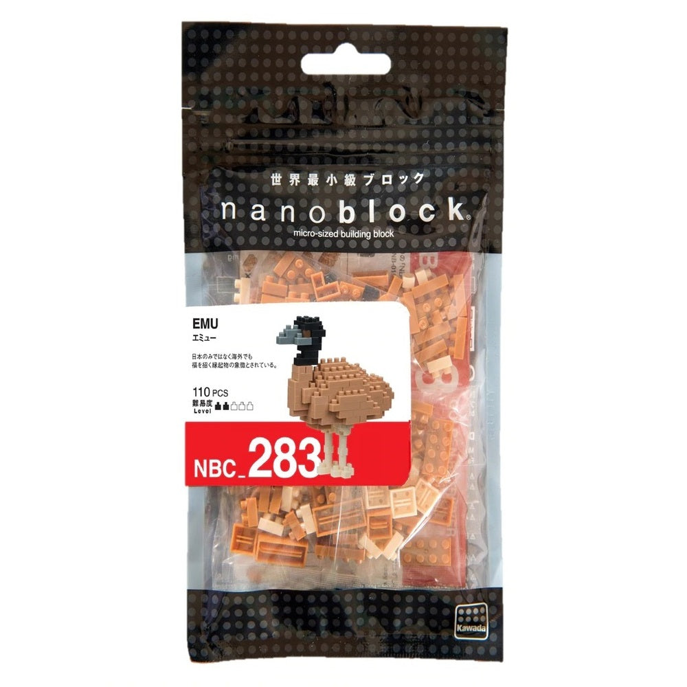 Nanoblock Animals - Emu