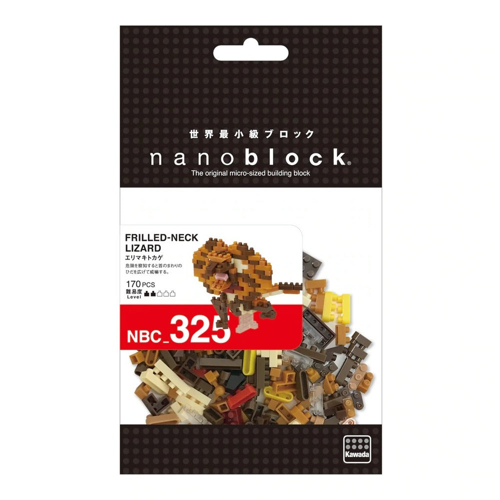 Nanoblock Animals - Frilled Neck Lizard
