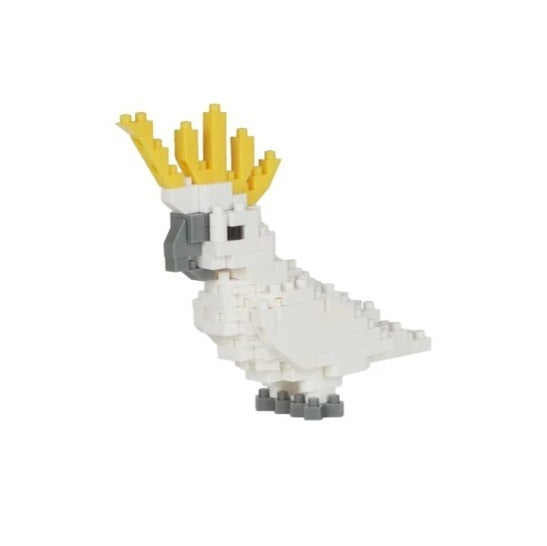 Nanoblock Animals - Sulphur Crested Cockatoo