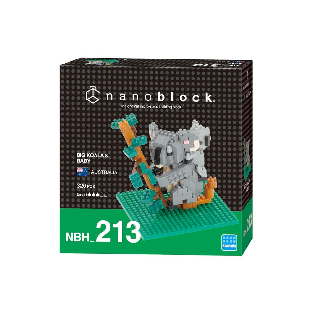 Nanoblock Animals - Big Koala And Baby