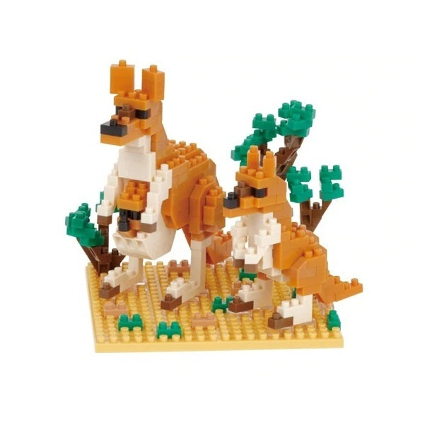Nanoblock Animals - Big Kangaroo And Joey