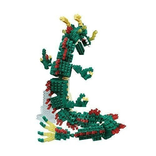 Nanoblock Animals - Deluxe Dragon Green