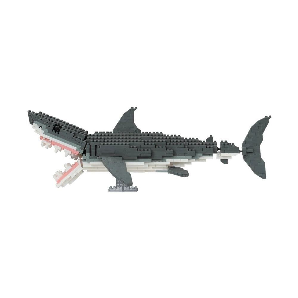 Nanoblock Animals - Deluxe Great White Shark