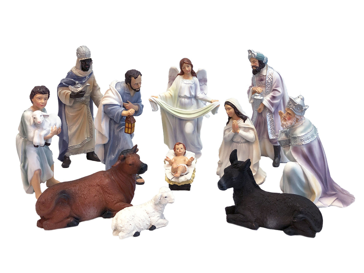 Religious Gifting Christmas Nativity Set - 11pc 20cm