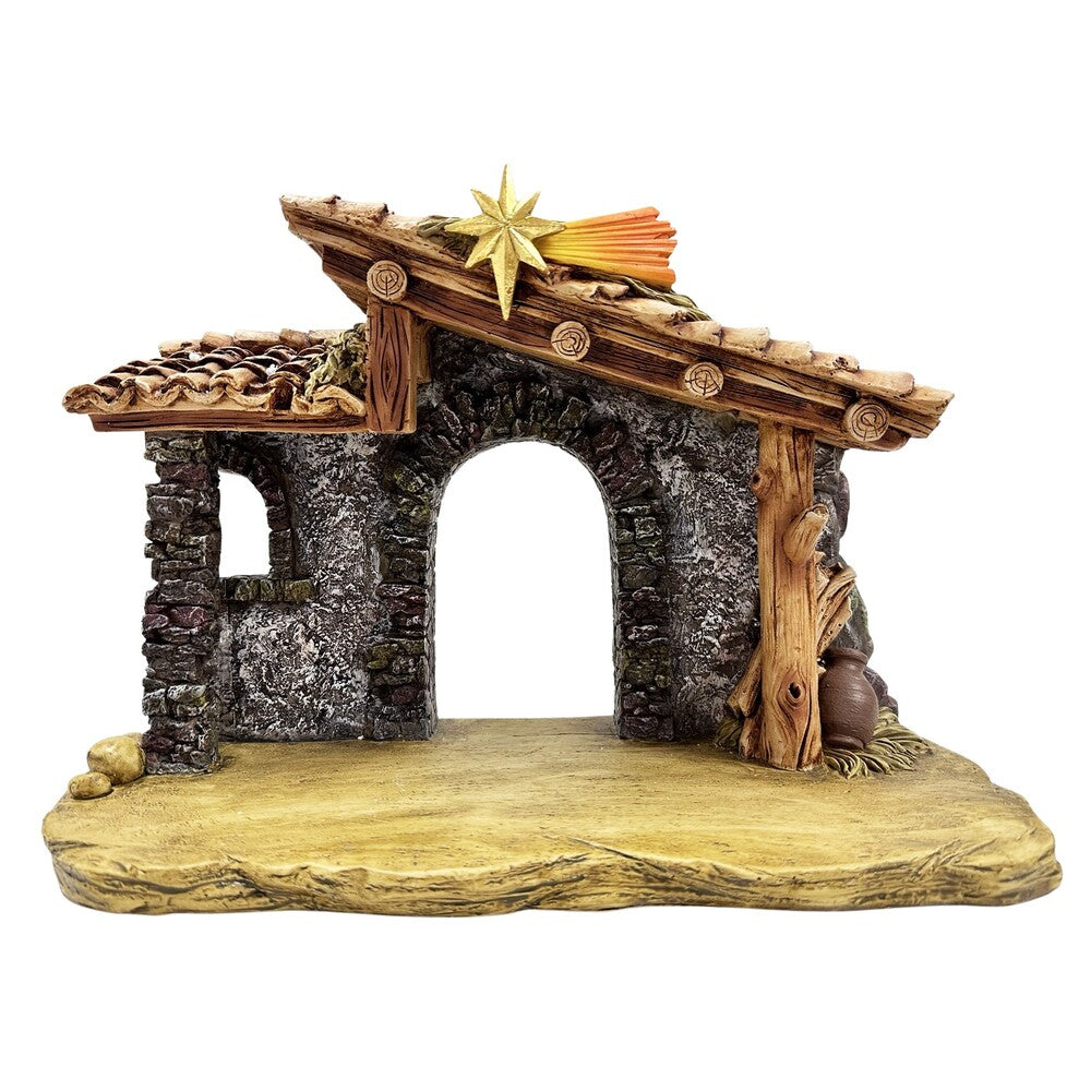Religious Gifting Nativity Stable 18cm