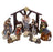 Religious Gifting Christmas Nativity Stable Set - 11pc 20cm