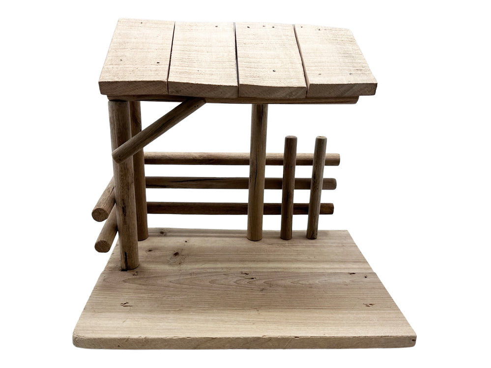 Religious Gifting Nativity Wooden Stable for 150mm Figures