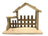 Religious Gifting Nativity Stable for 15cm Pieces