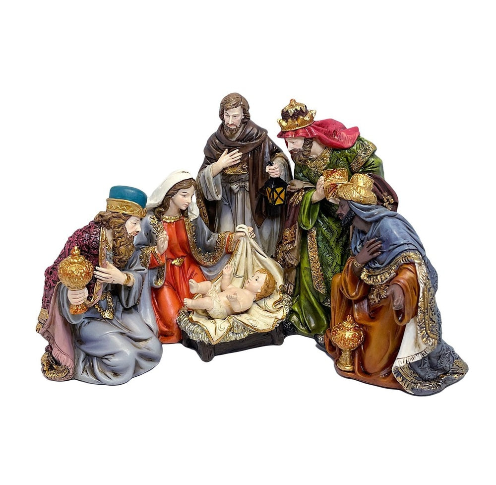 Religious Gifting Christmas Nativity All In One Set 22cm