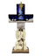 Holy Family with Cross Scene in Blue 33cm