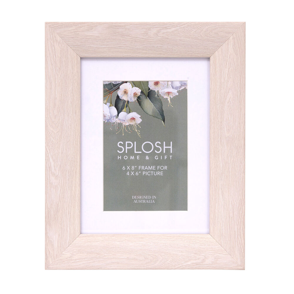 Splosh Native Blooms - Wooden Frame 4x6
