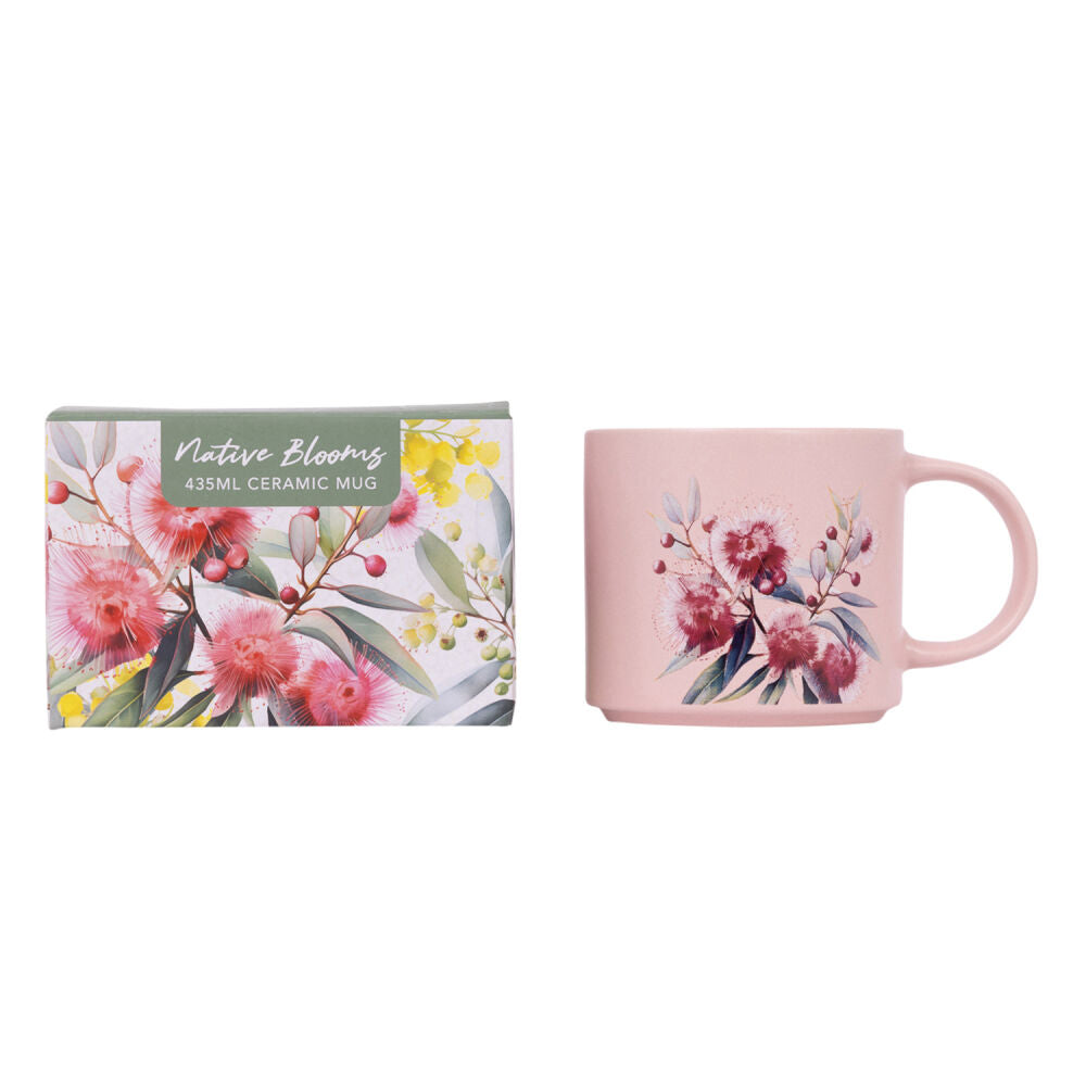 Splosh Native Blooms - Red Floral Mug