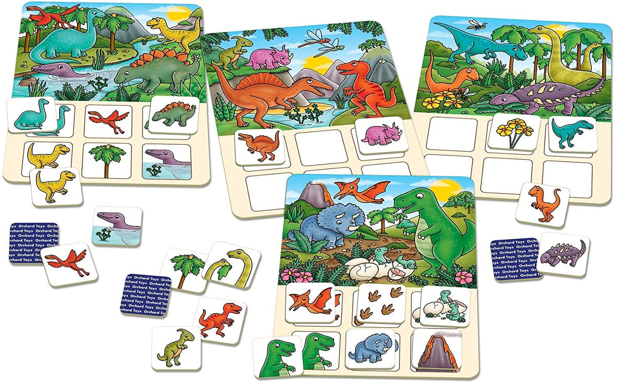 Orchard Toys Game - Dinosaur Lotto