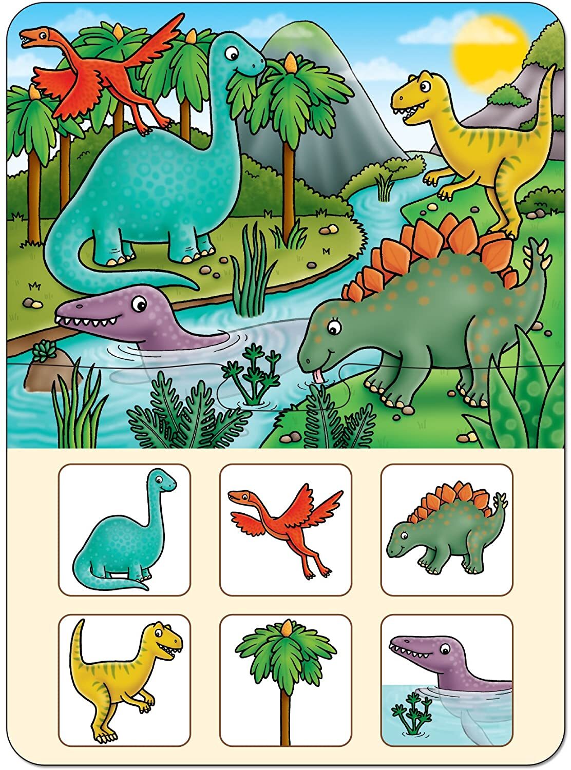 Orchard Toys Game - Dinosaur Lotto
