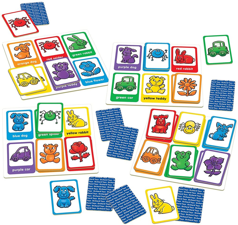 Orchard Toys Game - Red Dog, Blue Dog Lotto