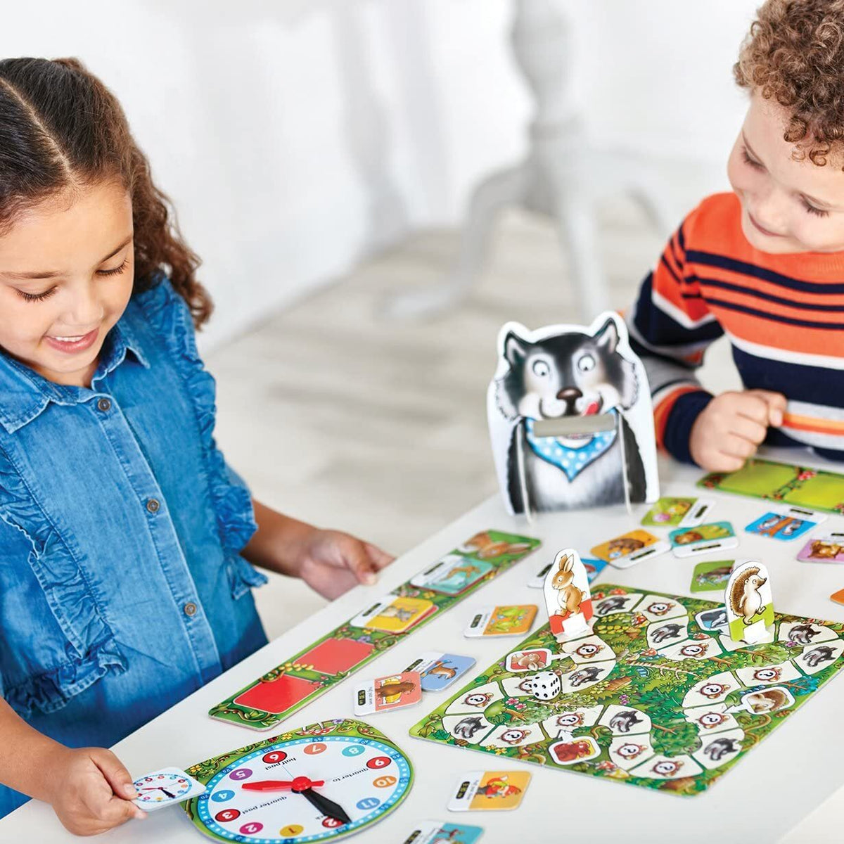 Orchard Toys Game - What's The Time Mr Wolf?