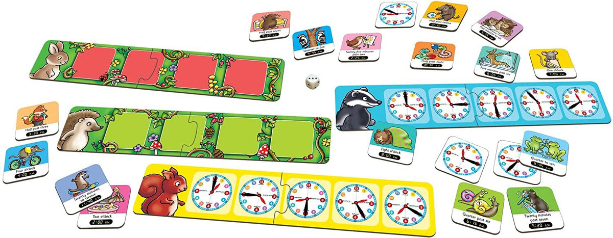 Orchard Toys Game - What's The Time Mr Wolf?