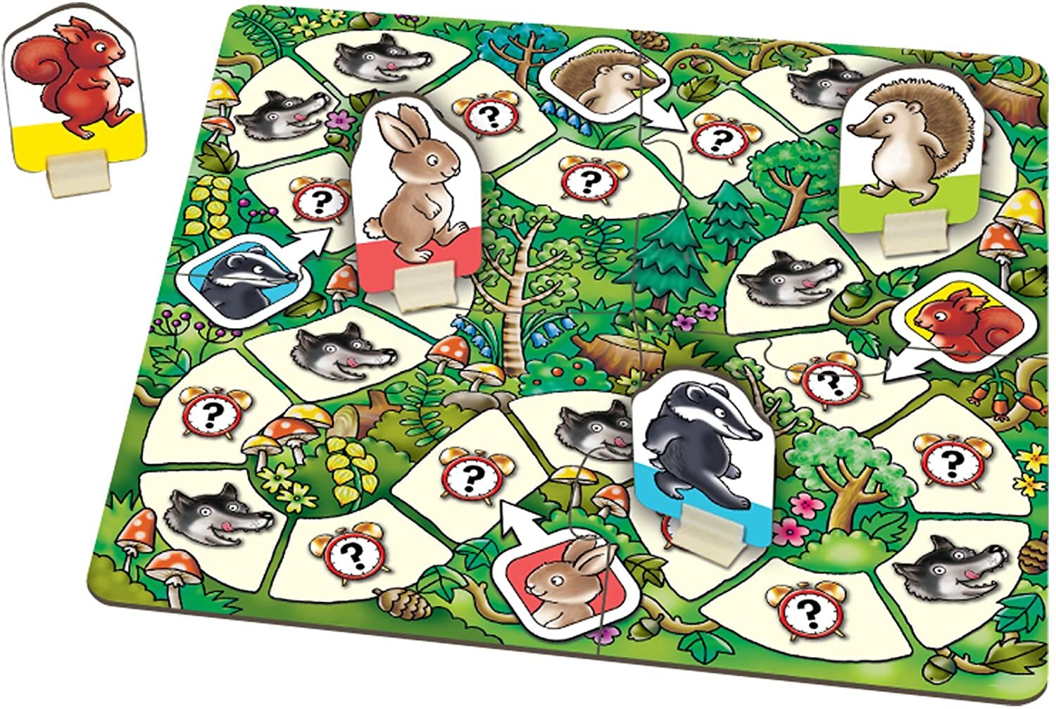 Orchard Toys Game - What's The Time Mr Wolf?