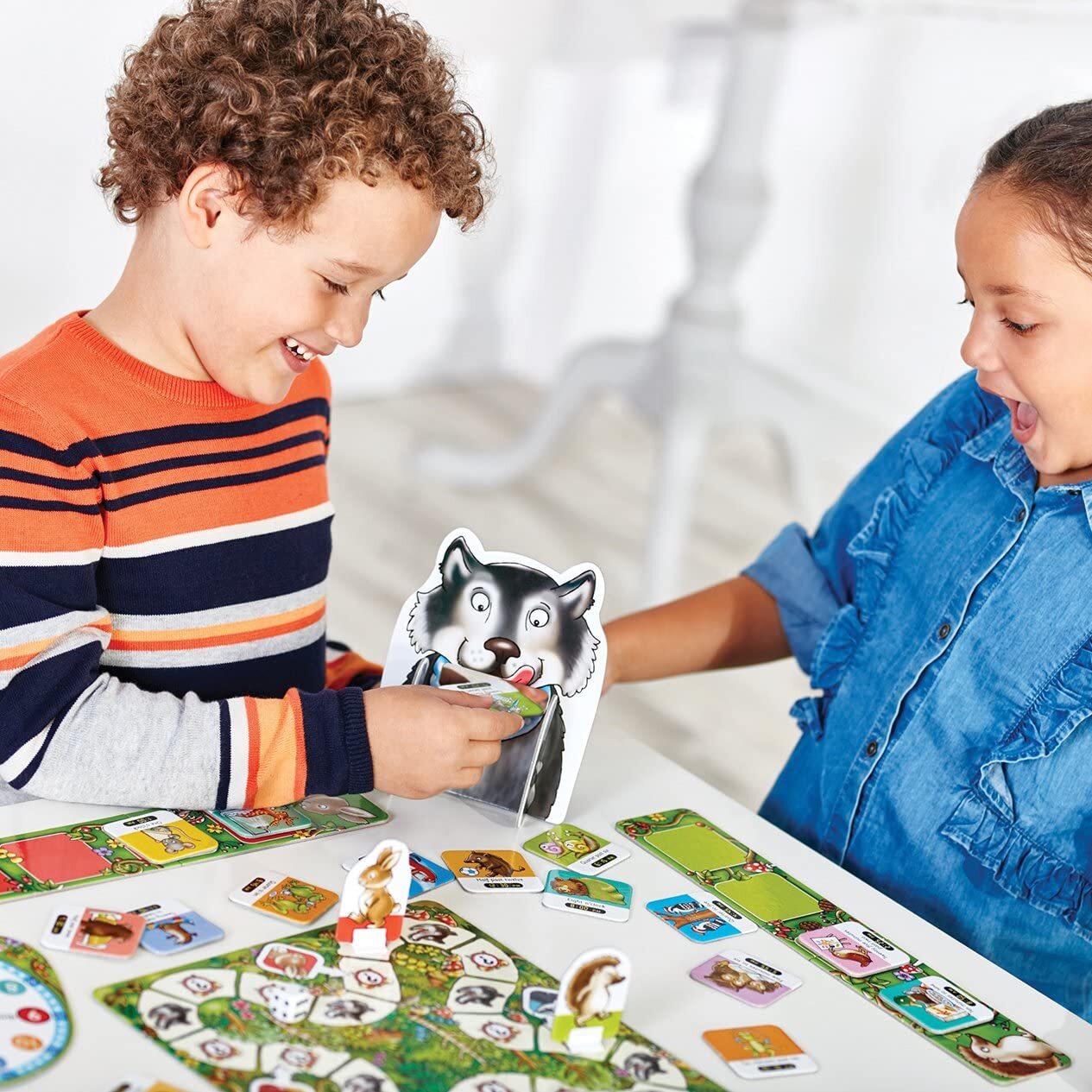 Orchard Toys Game - What's The Time Mr Wolf?