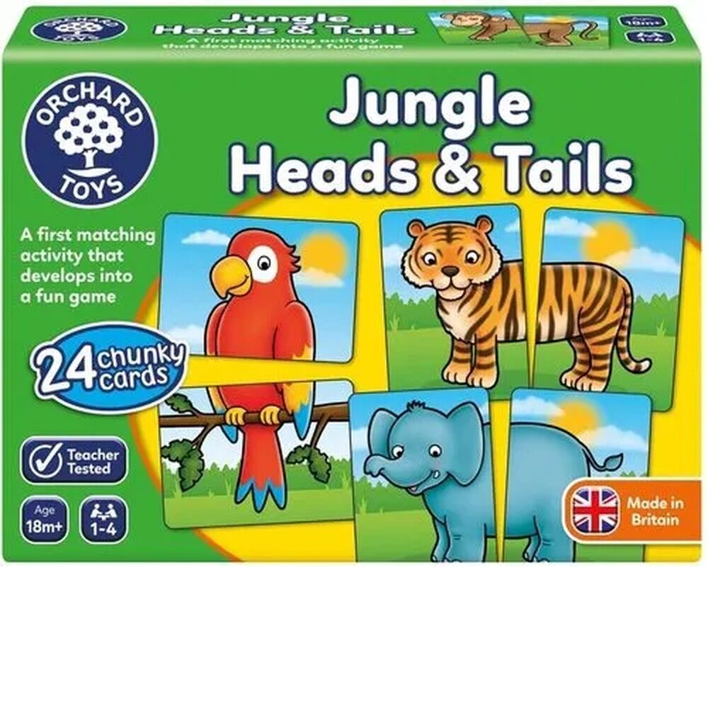 Orchard Toys Game - Jungle Heads & Tails