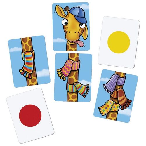 Orchard Toys Game - Giraffes In Scarves