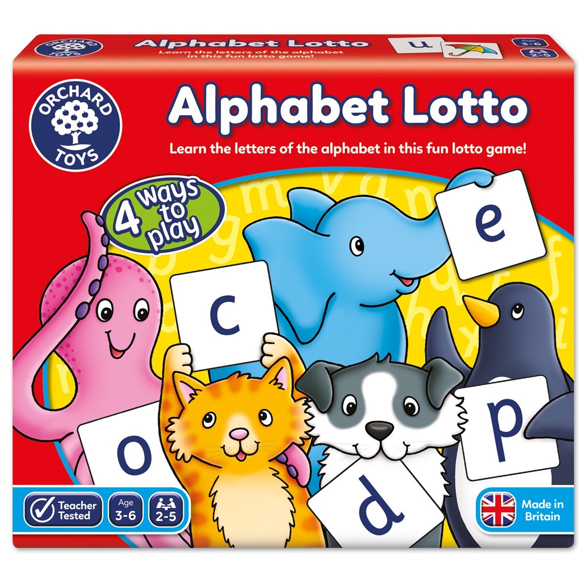 Orchard Toys Game - Alphabet Lotto