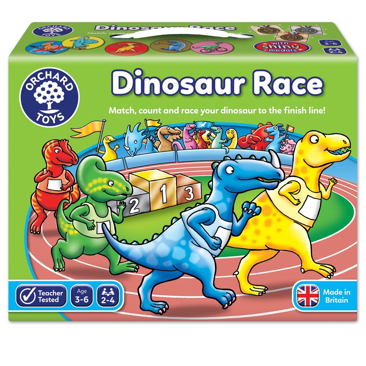 Orchard Toys Game - Dinosaur Race