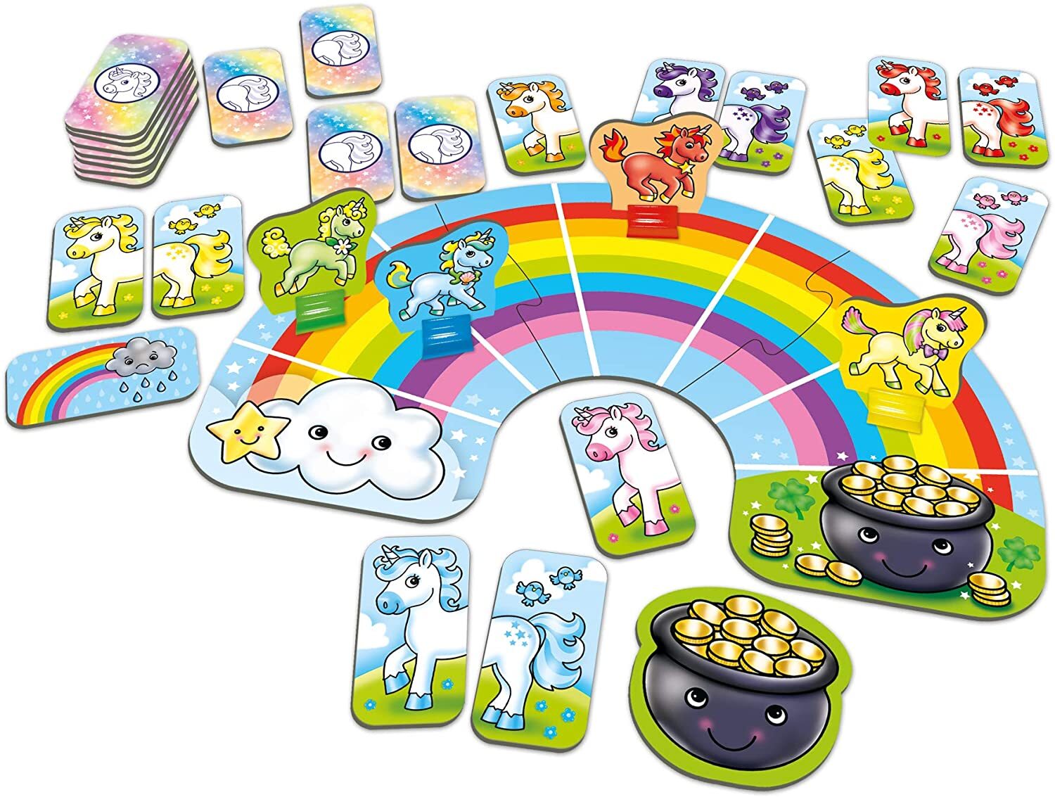 Orchard Toys Game - Rainbow Unicorns