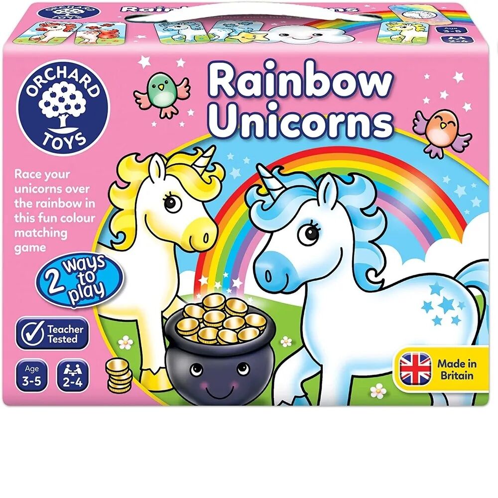 Orchard Toys Game - Rainbow Unicorns