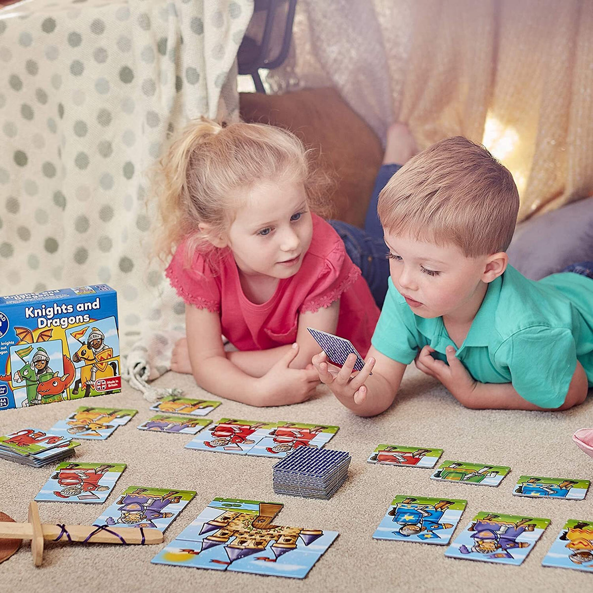 Orchard Toys Game - Knights And Dragons